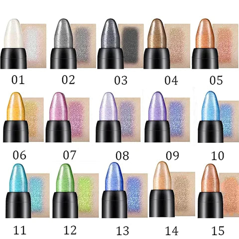 EyeGlam | waterproof eyeshadow pencils - Set of 15 pieces