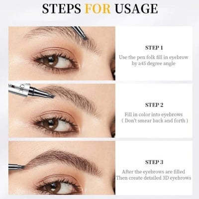 Browliner | 4D Waterproof Microblading eyebrow pencil