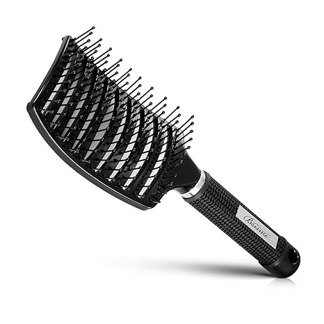 Ventura | Professional curved, ventilated hairbrush for faster blow-drying
