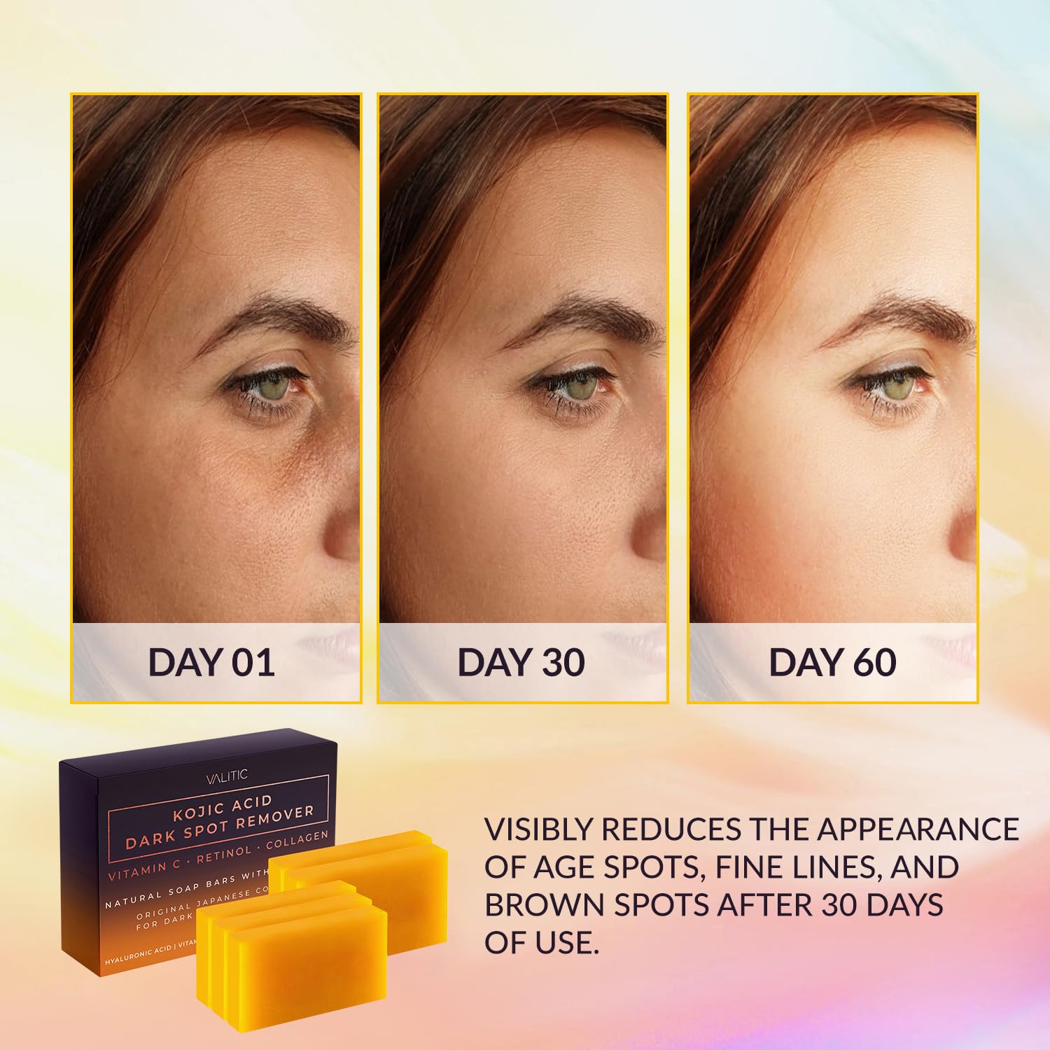 DermaGlow | Kojic Acid Dark Spot Remover Soap