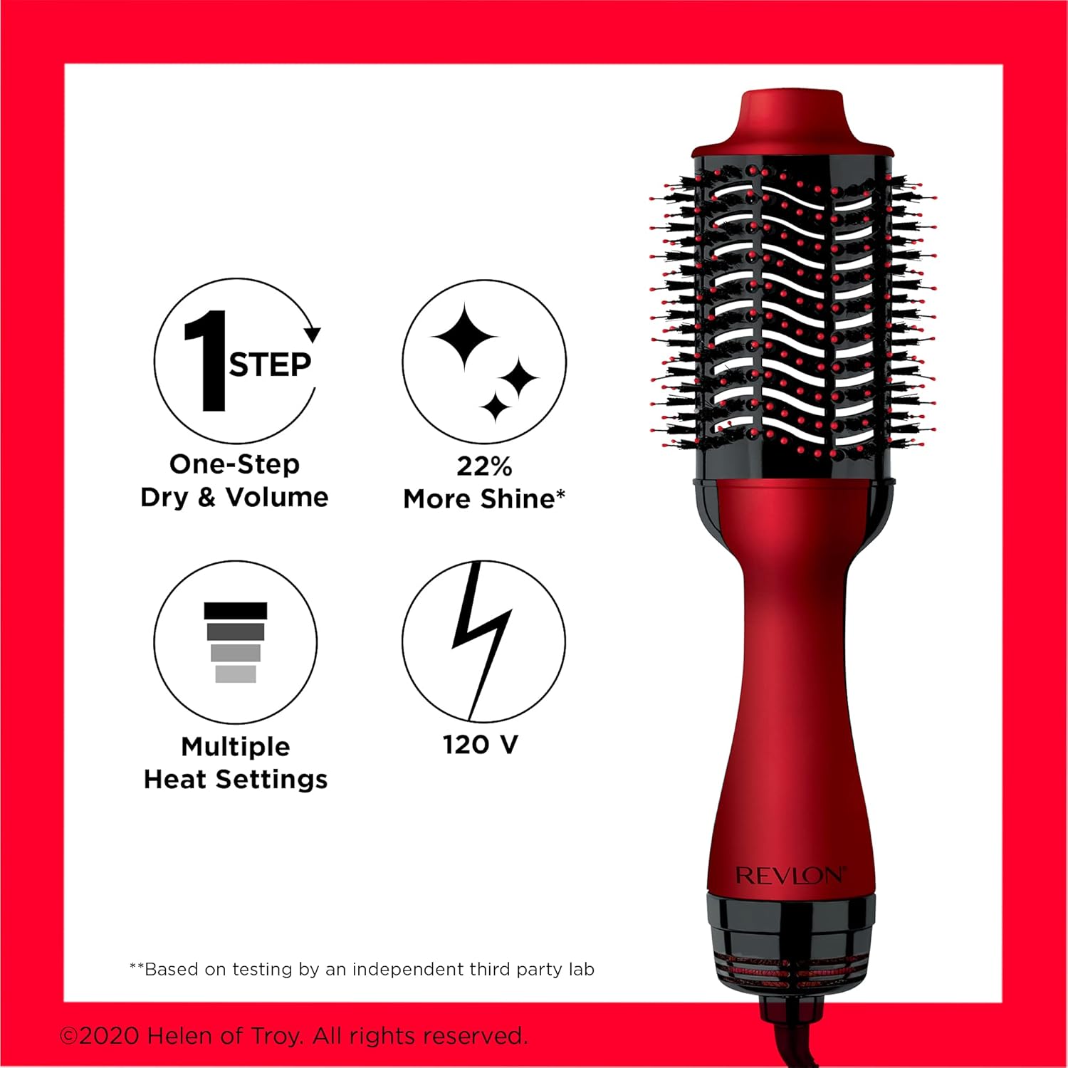 Glamour | Round brush for blowout