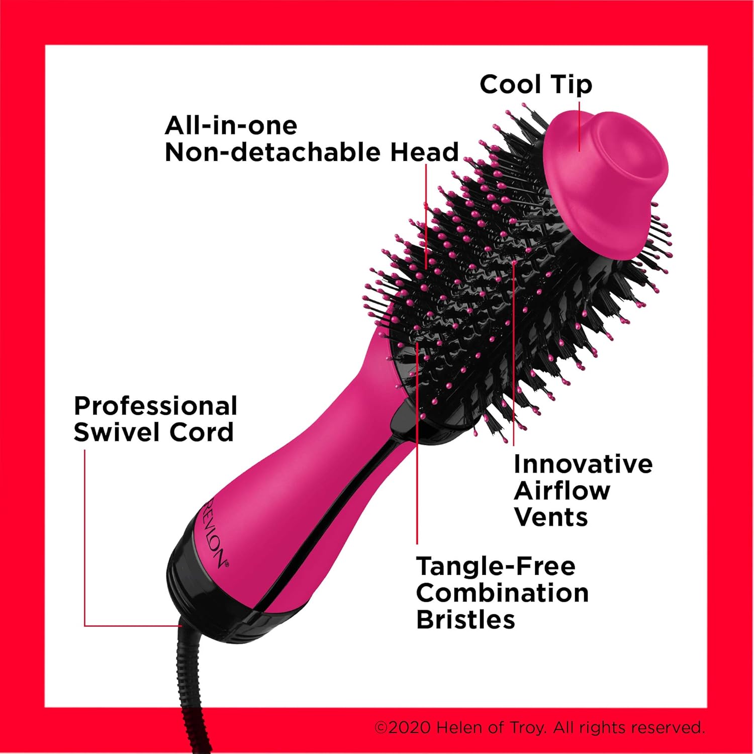 Glamour | Round brush for blowout