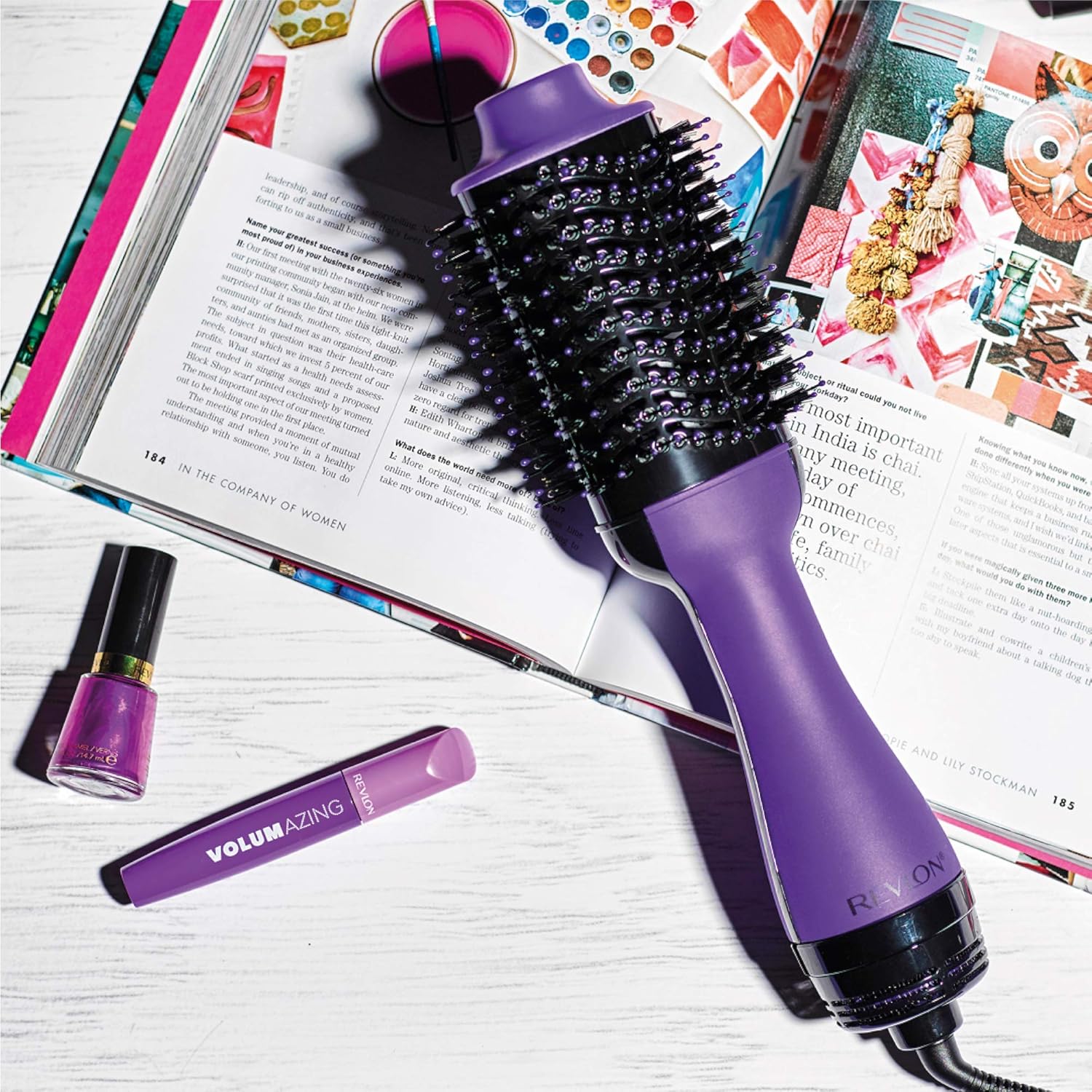 Glamour | Round brush for blowout
