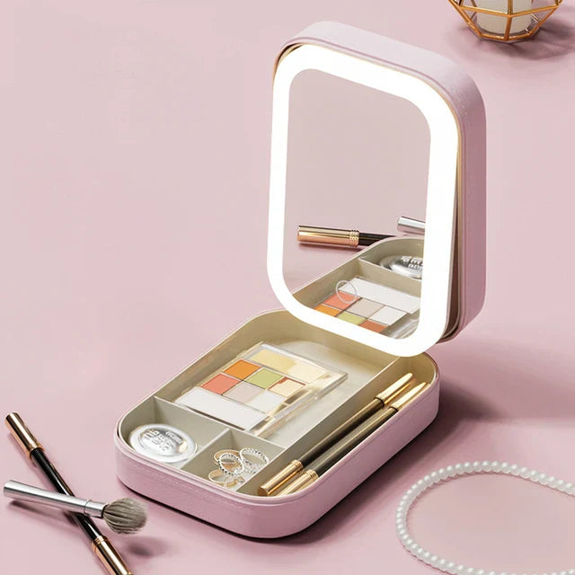 Eleganz | make-up storage with LED light