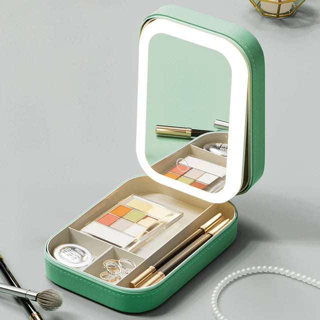 Eleganz | make-up storage with LED light