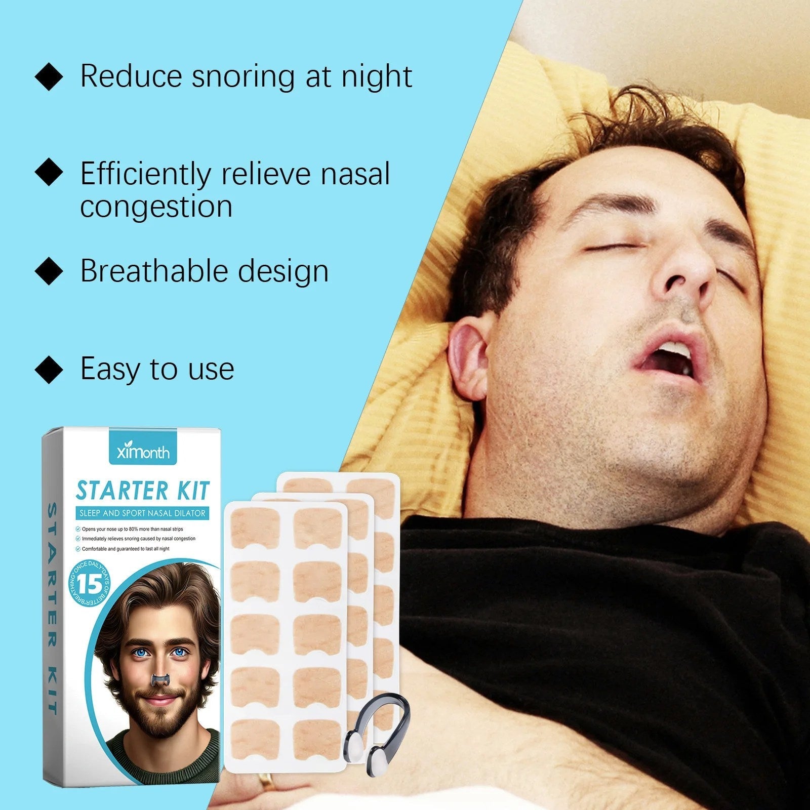 MagnetClear | Clear your nose with magnetic nose strips