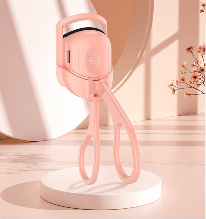 Luna | portable heated electric eyelash curler - rechargeable via usb