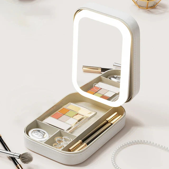 Eleganz | make-up storage with LED light