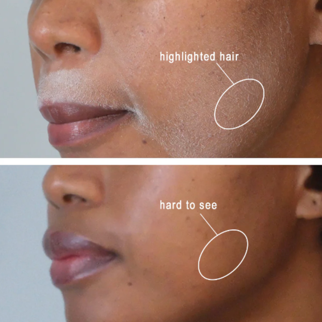 GlowSleek | spray for facial hair removal