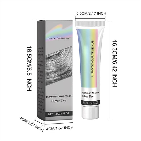 SilverLuxe | Silver Essence hair dye - Strong, natural shine