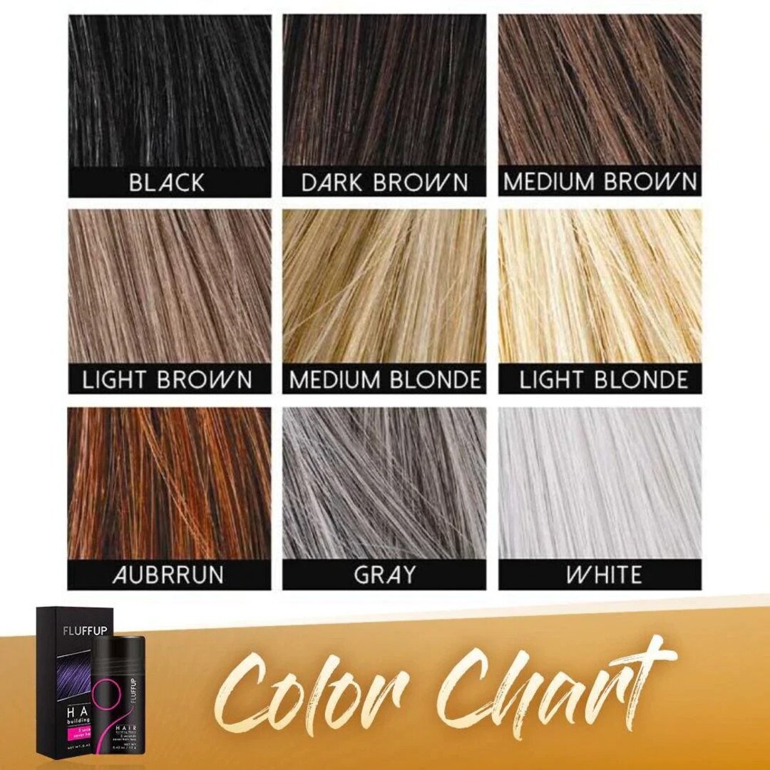 FluffUp | Secret hair fiber powder