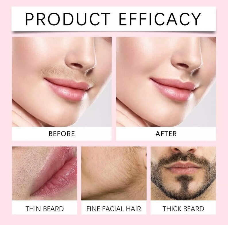 GlowSleek | spray for facial hair removal