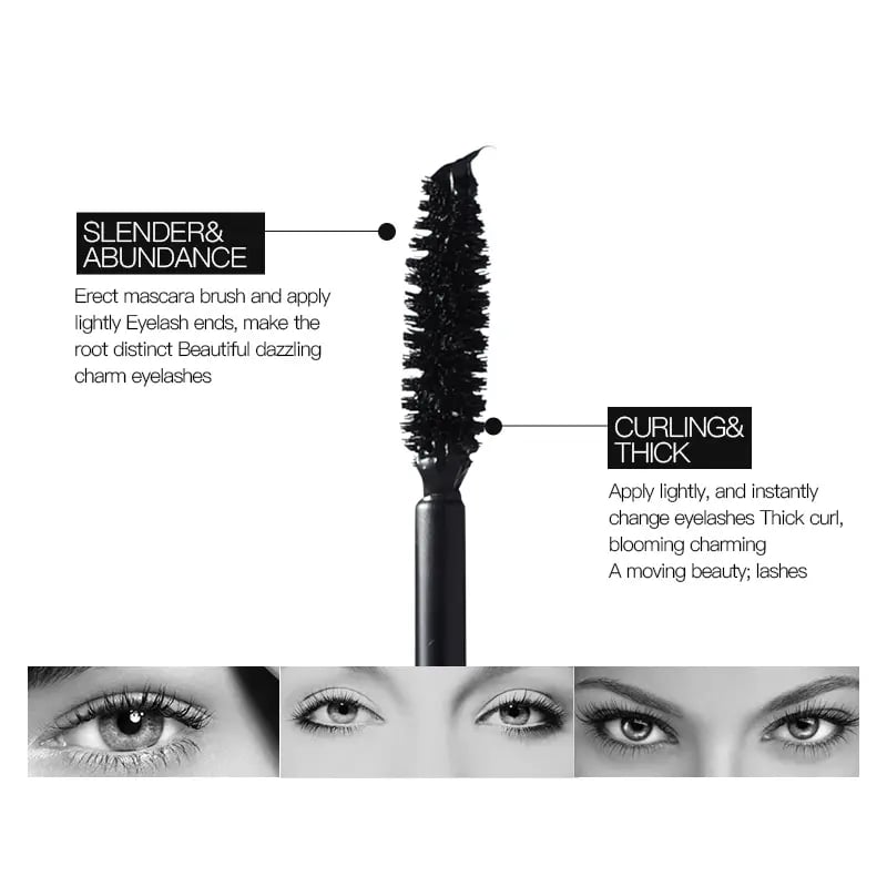 Mascara | Double Use Long, thick, curved mascara