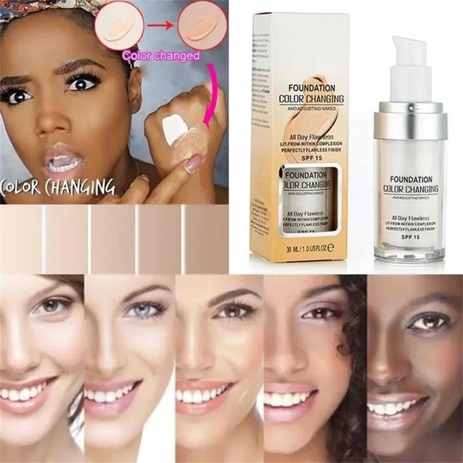 ConcealerX | Colour-changing Foundation for Flawless Skin